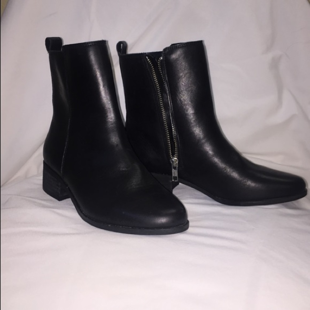 Black booties